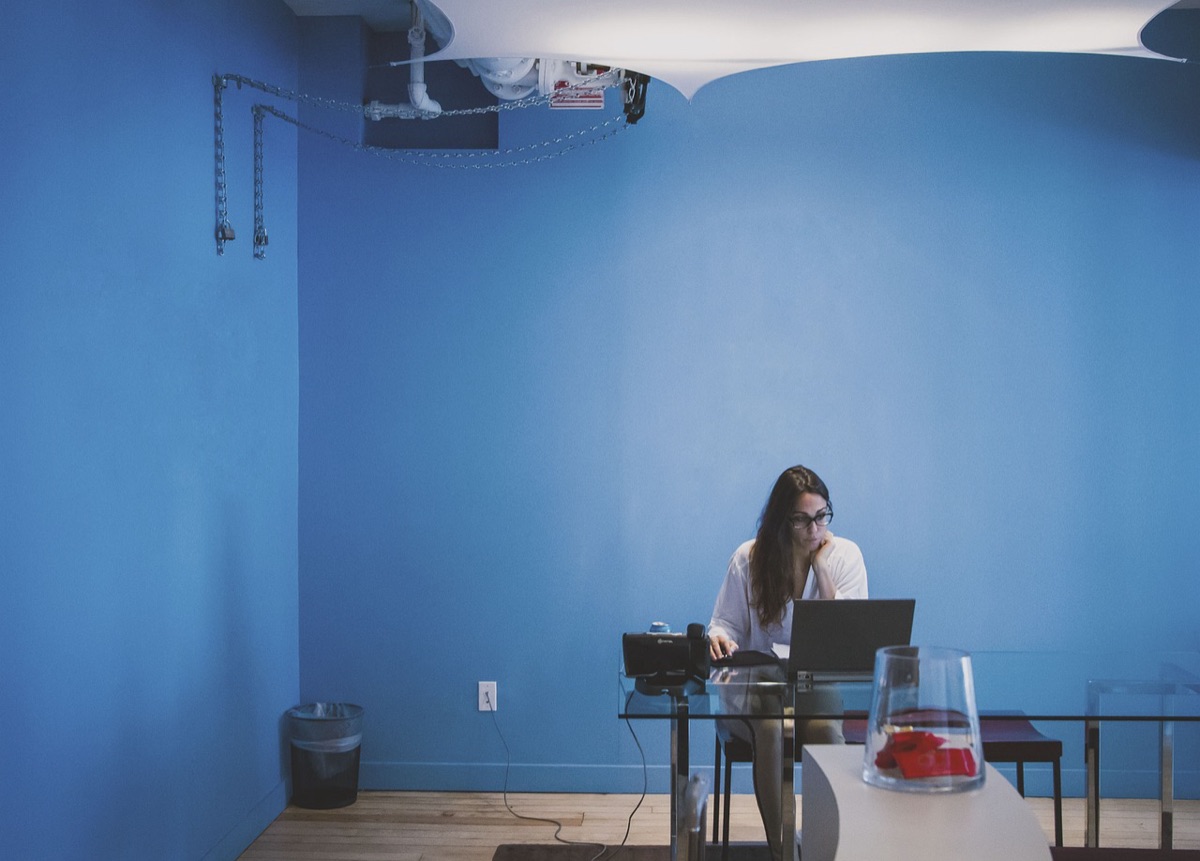 intérieure d'un bureau professionnel